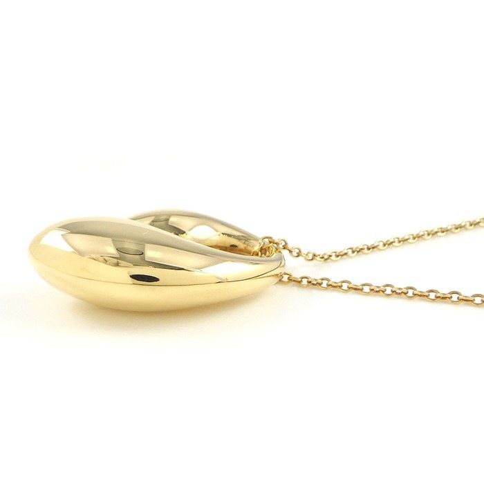 Tiffany & Co Tiffany & Co Necklace Double Teardrop 18K Yellow Gold
