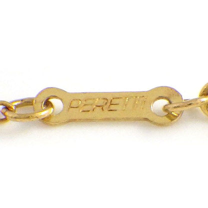 Tiffany & Co Tiffany & Co Necklace Double Teardrop 18K Yellow Gold