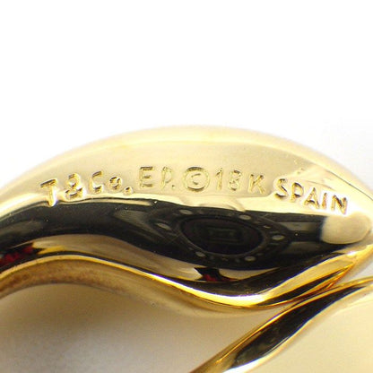 Tiffany & Co Tiffany & Co Necklace Double Teardrop 18K Yellow Gold