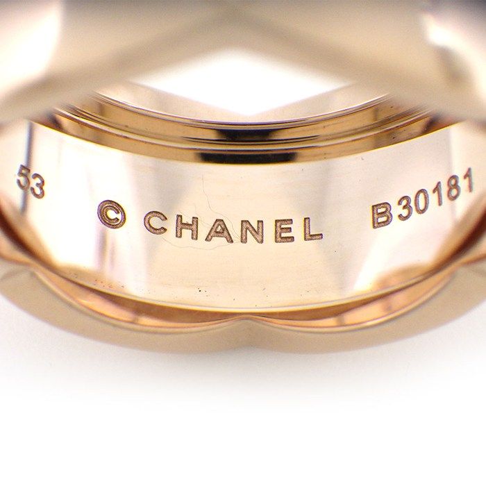 Chanel Ring Coco Crush Large J10818 18kbg #13 / #53