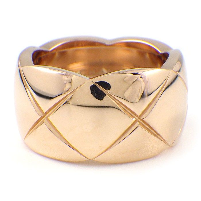 Chanel Ring Coco Crush Large J10818 18kbg #13 / #53