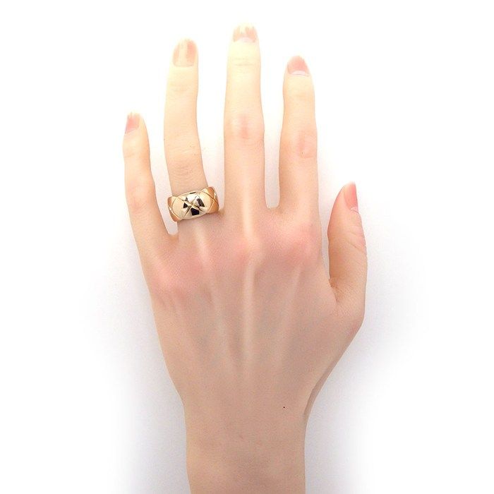 Chanel Ring Coco Crush Large J10818 18kbg #13 / #53
