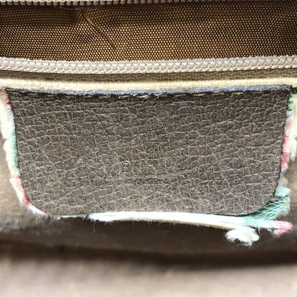 Gucci 116 02 Boston Bag Handbag GG Supreme Sherry PVC Brown Old Gucci Vintage