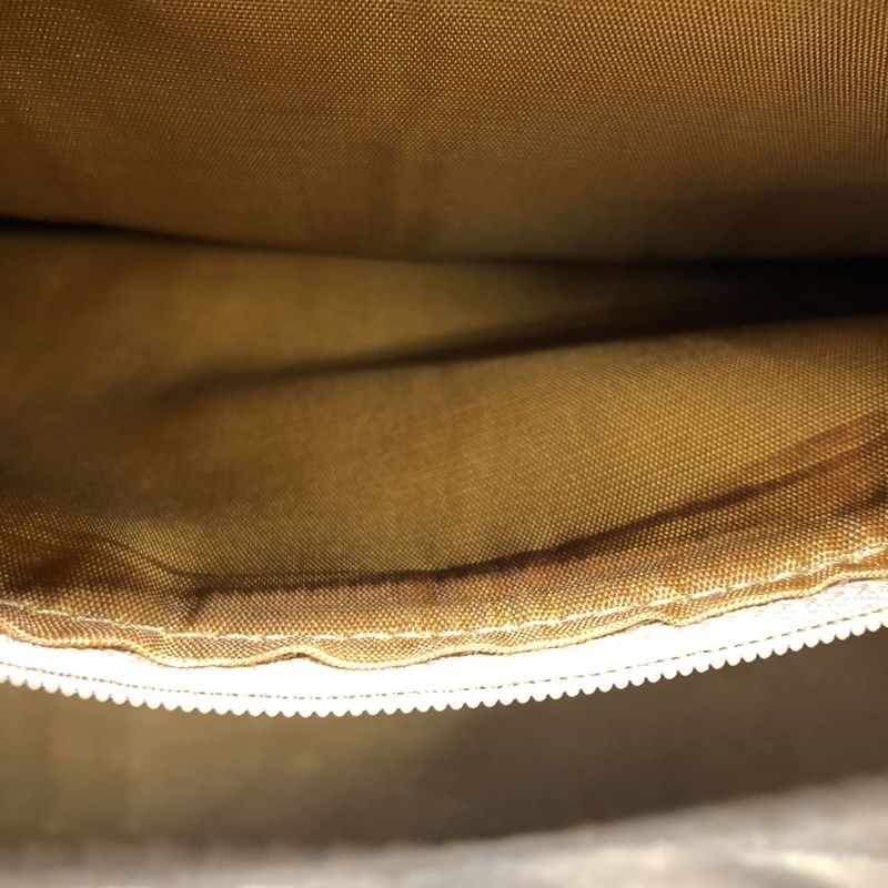 Gucci 116 02 Boston Bag Handbag GG Supreme Sherry PVC Brown Old Gucci Vintage