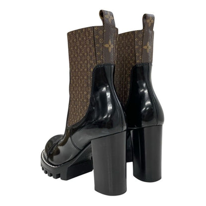 Louis Vuitton Star Trail Line Monogram Boots Short Boots Shoes Leather Patent