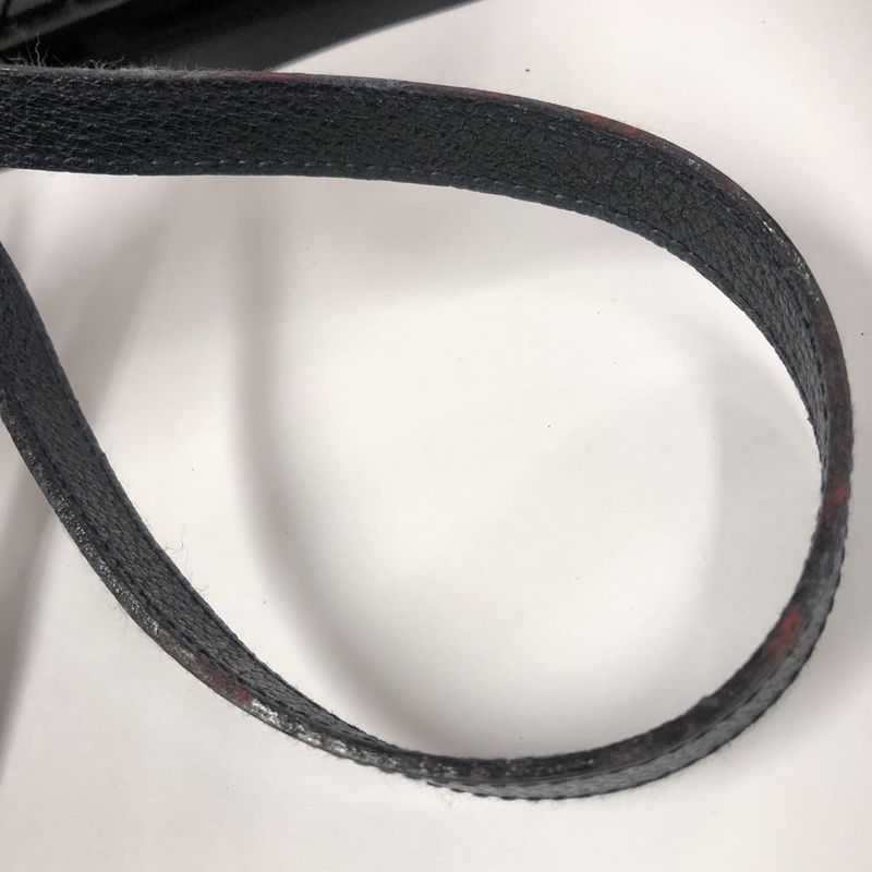 Gucci 010 378 Shoulder Bag GG Supreme Sherry Leather Navy Old Gucci Women Men