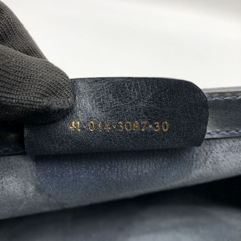 Gucci Clutch Bag Second Bag Pouch GG Supreme Sherry Navy Ladies Men's Old Gucci