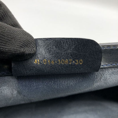 Gucci Clutch Bag Second Bag Pouch GG Supreme Sherry Navy Ladies Men's Old Gucci