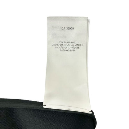 Louis Vuitton Outerwear Black Asymmetrical Pleated Cape Wool