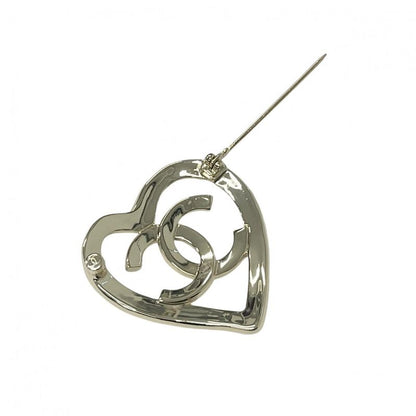 Chanel Brooch Corsage Gold Coco Mark Logo Heart