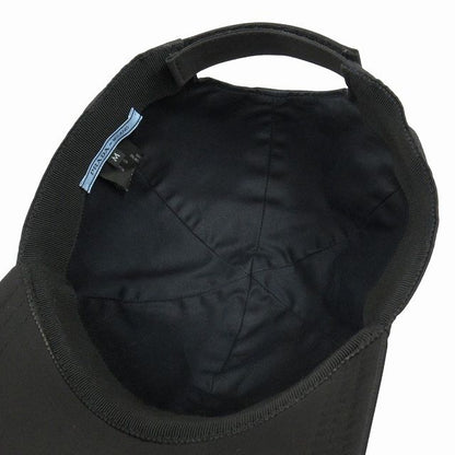 Prada "re-nylon Baseball Cap" Hat 6 Panel Tiger Angle Logo Triangle Logo Plate