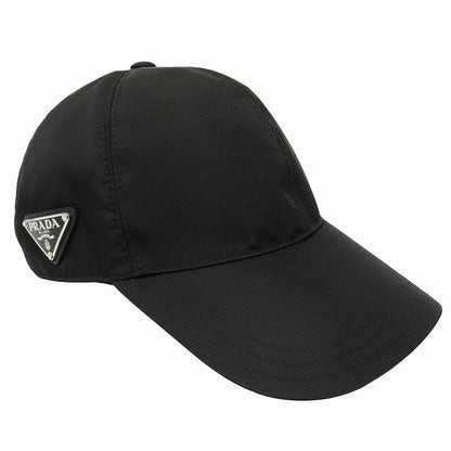 Prada "re-nylon Baseball Cap" Hat 6 Panel Tiger Angle Logo Triangle Logo Plate