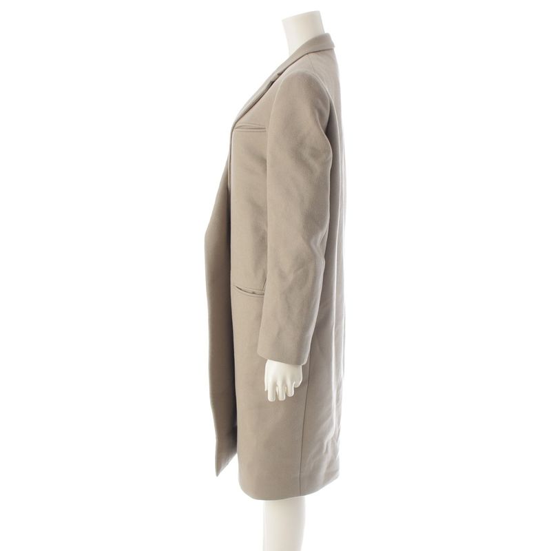 Celine Wool Phoebe Period Crombie Coat Outerwear 28h28 Gray 38