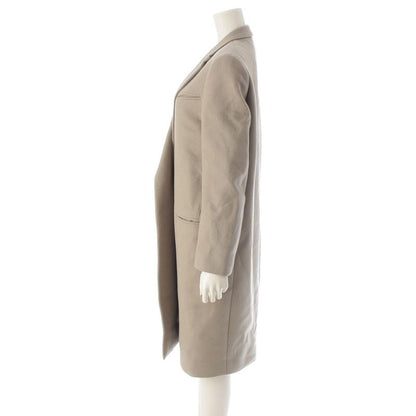 Celine Wool Phoebe Period Crombie Coat Outerwear 28h28 Gray 38