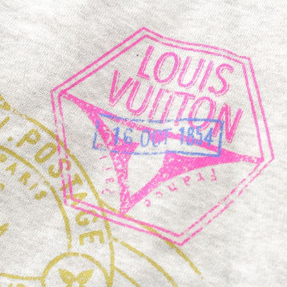 Louis Vuitton 25SS Travel Stamp Sweater Dress 1agdkx Gray XS