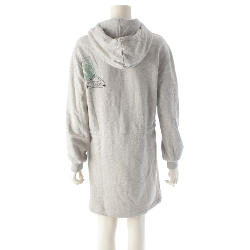 Louis Vuitton 25SS Travel Stamp Sweater Dress 1agdkx Gray XS