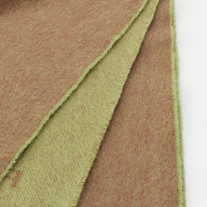 Chanel 100% Cashmere Cambon Logo Stole Shawl Scarf Brown Green