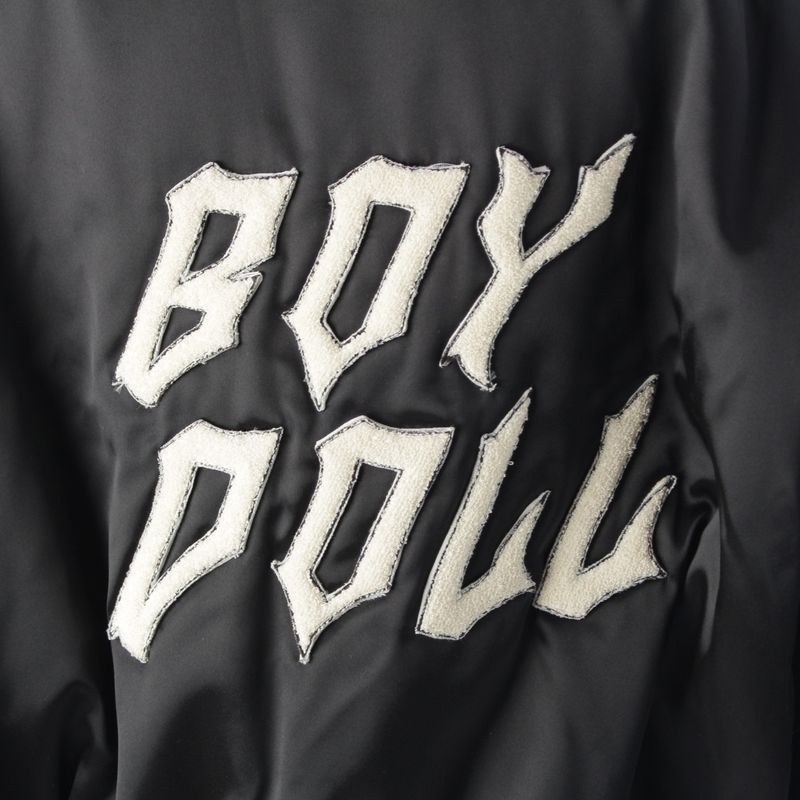 Celine 22AW BOY DOLL Varsity Jacket Teddy Jacket Outerwear 2w750048s Black 46