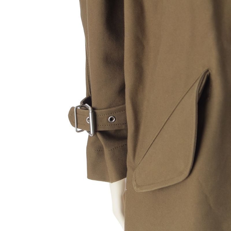 Celine Christian Mar Cles Cotton Whoomm Embroidered Mod Coat Outerwear 2w049597c