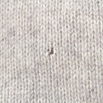 Chanel 08P Sport Cashmere Striped Collar Knit Vest Top P32601 Grey 42