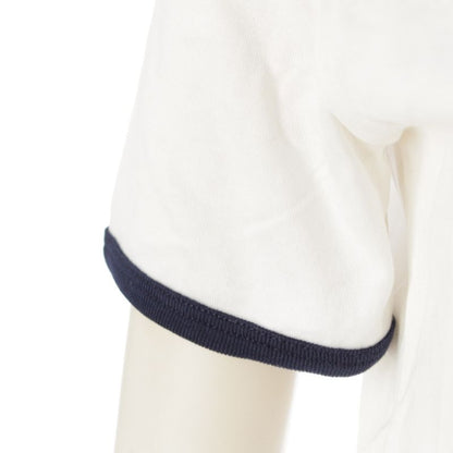 Celine Cotton Triomphe Logo Print Classic Short Sleeve Tee Top 2x872671q White