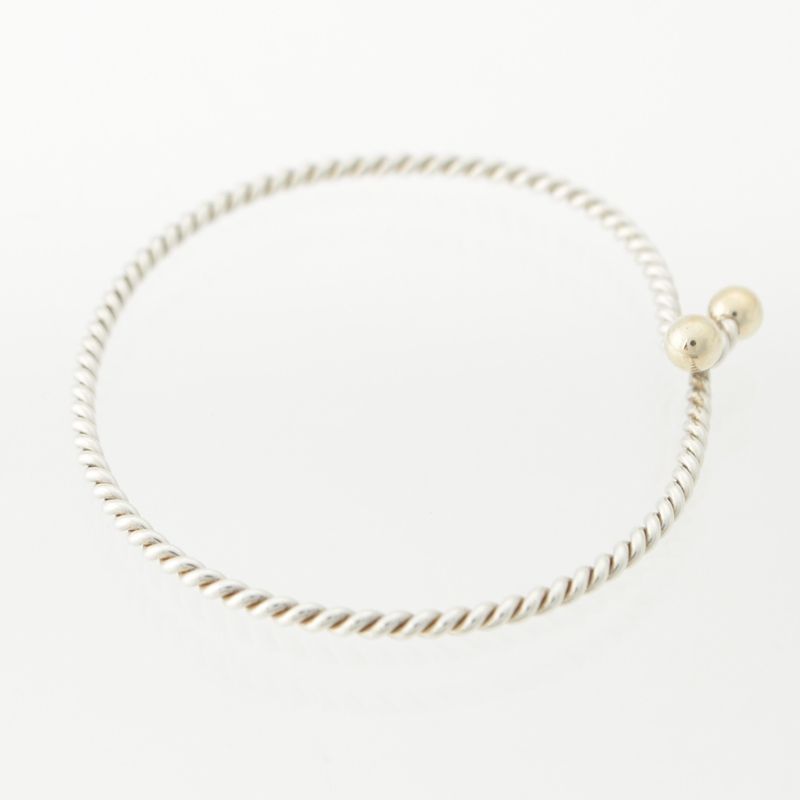 Tiffany & Co 925x750 Combination Hook And Eye Twist Bracelet Bangle Accessories