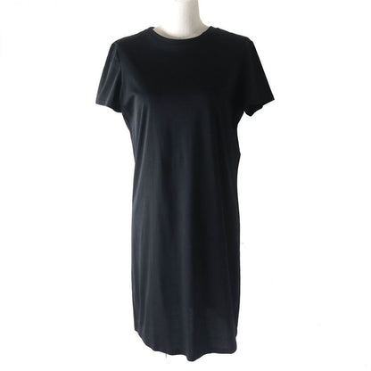 CHANEL 18P P57567 Short Sleeve Dress With Coco Mark Button And Coco