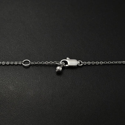 Christian DIOR Logo Heart Chain Necklace And Pendant / Alloy / Plating - 10.3g