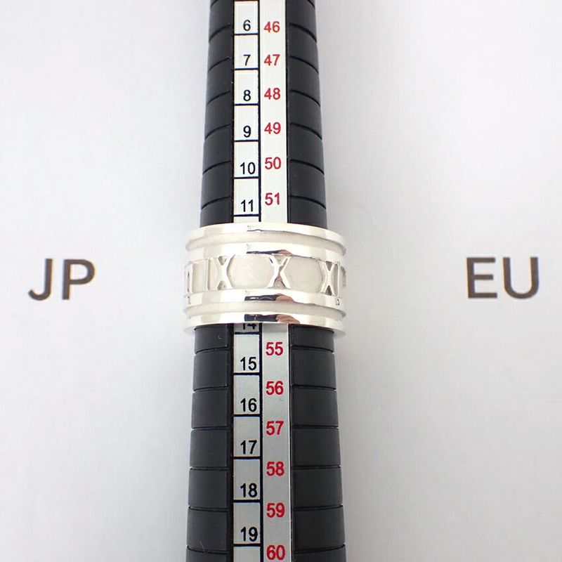 Tiffany & Co / 925 / Atlas / Wide / Ring / Size 17 / J89-8