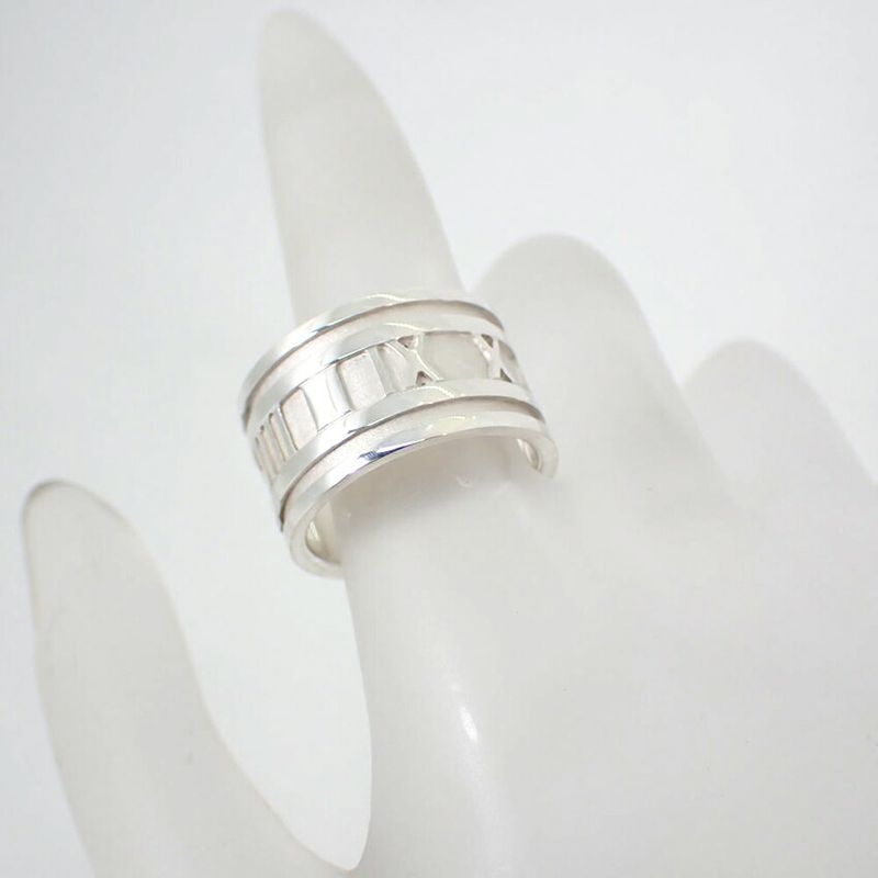 Tiffany & Co / 925 / Atlas / Wide / Ring / Size 17 / J89-8