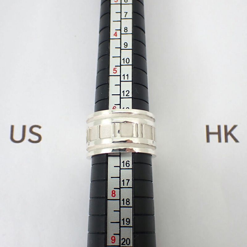 Tiffany & Co / 925 / Atlas / Wide / Ring / Size 17 / J89-8