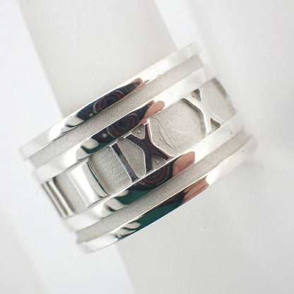 Tiffany & Co / 925 / Atlas / Wide / Ring / Size 17 / J89-8