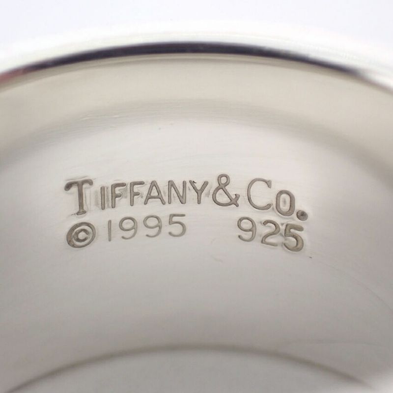 Tiffany & Co / 925 / Atlas / Wide / Ring / Size 17 / J89-8