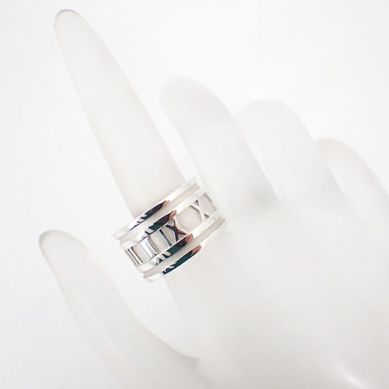 Tiffany & Co / 925 / Atlas / Wide / Ring / Size 17 / J89-8