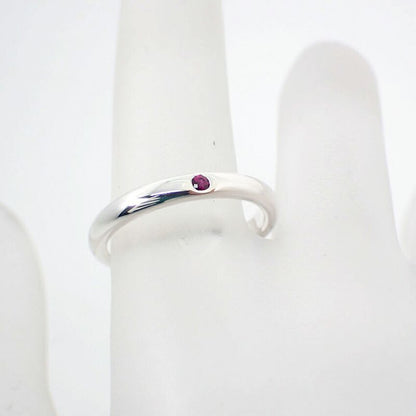 Tiffany & Co / 925 / Ruby / Stacking Band Ring / No.10 / J89-10