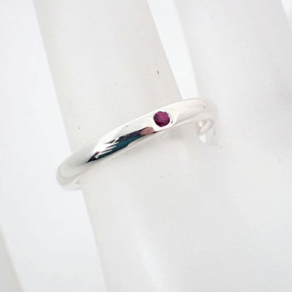 Tiffany & Co / 925 / Ruby / Stacking Band Ring / No.10 / J89-10
