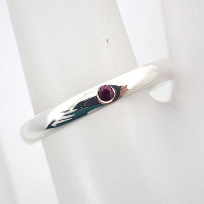 Tiffany & Co / 925 / Ruby / Stacking Band Ring / No.10 / J89-10