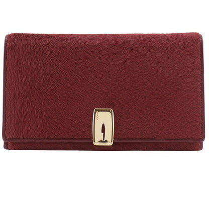 Gucci Gamauchi Vintage 035.0416.1906.0 Halaco×leather Red Ladies Long Wallet