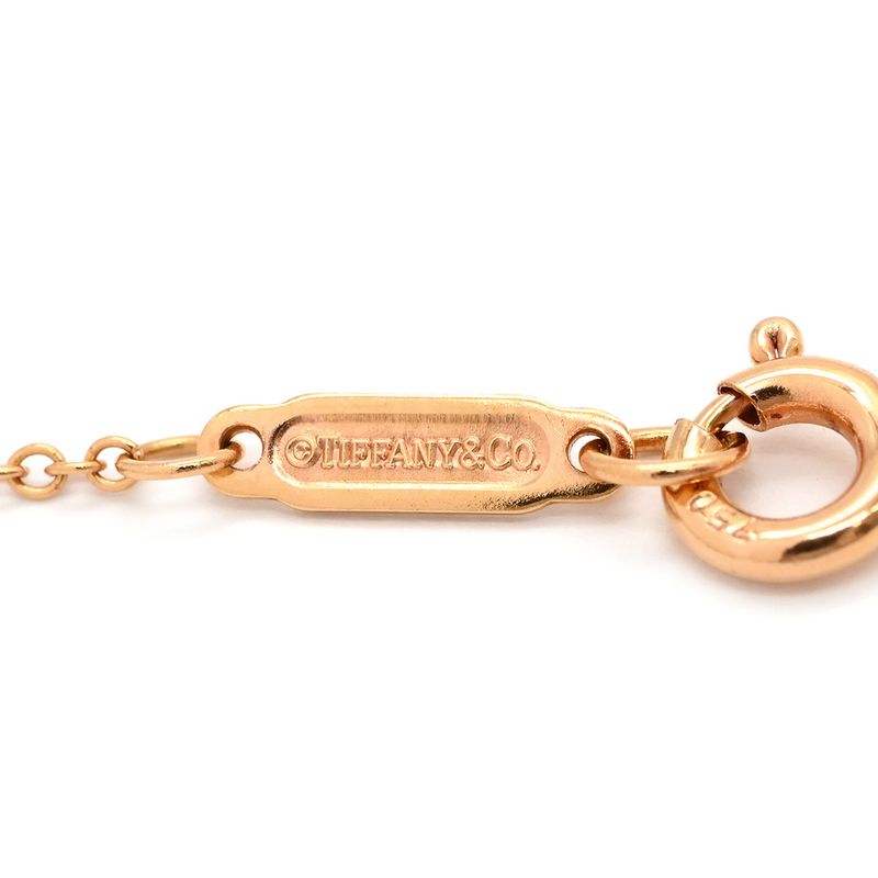 Tiffany & Co Tiffany & Co Necklace Fleur de Liskey Diamond Mini Pendant 18k