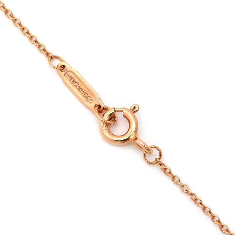 Tiffany & Co Tiffany & Co Necklace Fleur de Liskey Diamond Mini Pendant 18k