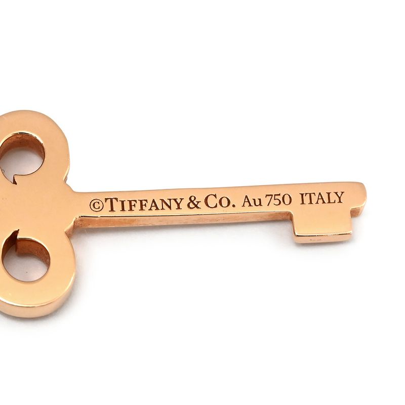 Tiffany & Co Tiffany & Co Necklace Fleur de Liskey Diamond Mini Pendant 18k