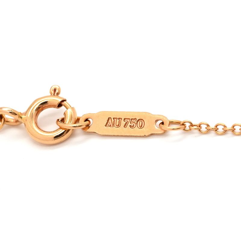 Tiffany & Co Tiffany & Co Necklace Fleur de Liskey Diamond Mini Pendant 18k