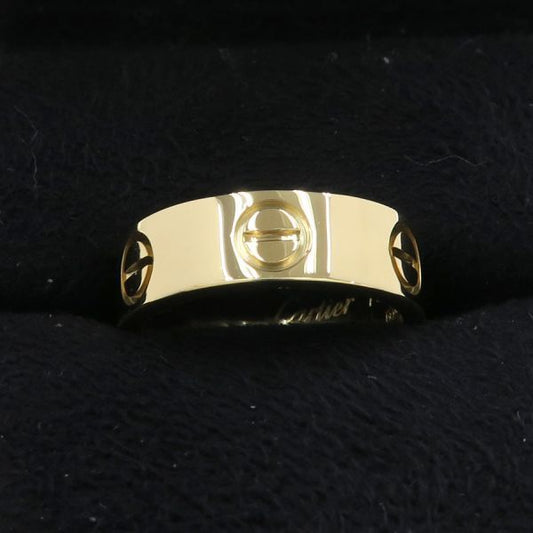 Cartier Love Ring #47 (size Near Size 7) [none Fee Gift [A Rank]