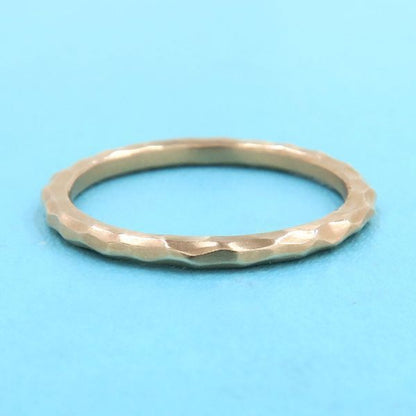 Tiffany & Co Hammered Ring #10 Approx [none Fee Gift [grade A