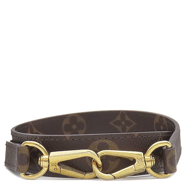 Louis Vuitton Shoulder Strap Montaigne Monogram Canvas Monogram Gold Hardware