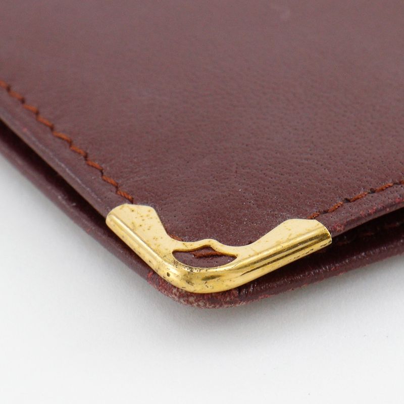 Cartier Must Line Vintage Calf Bordeaux Men's Billfold