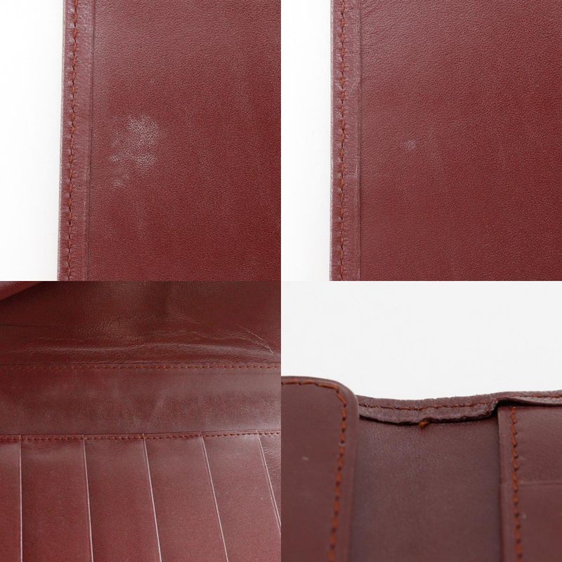 Cartier Must Line Vintage Calf Bordeaux Men's Billfold