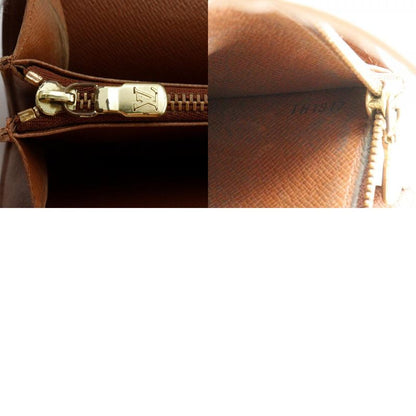 Louis Vuitton Portefeuille Sarah M61734 Monogram Canvas Brown Th1917 Unisex