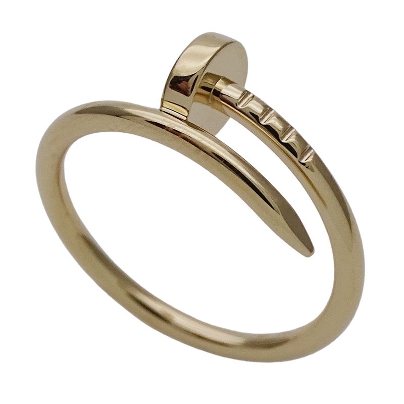 Cartier Ring Women's Men's Brand Ring 750yg Juste Un Clou SM Small Yellow Gold