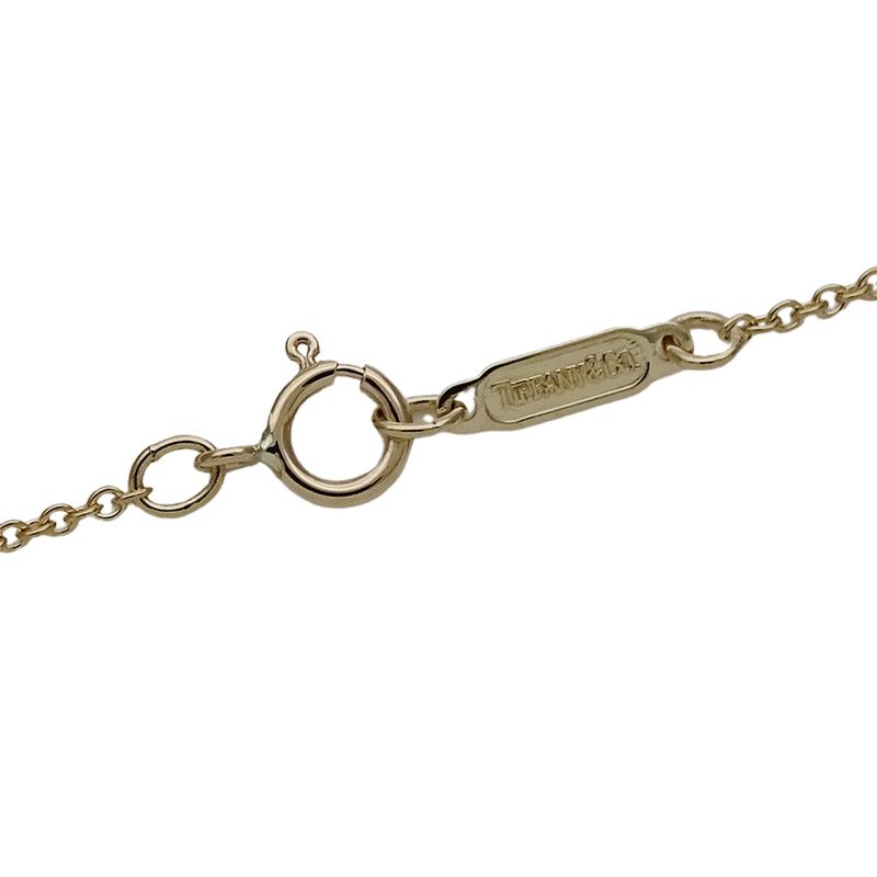 Tiffany & Co Tiffany & Co Necklace Ladies Branded Pendant 750yg Triple Heart